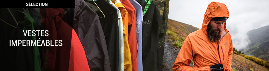selection vestes imperméables