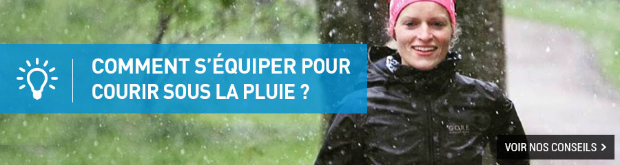 Comment courir sous la pluie