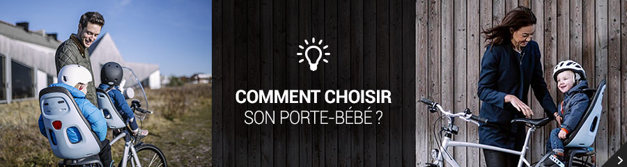 Comment choisir son porte-bebe velo