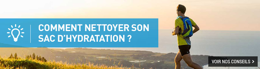 Nettoyer son sac d'hydratation